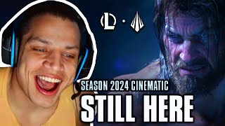 TYLER1 REACTS TO STILL HERE  SEASON 2024 CINEMATIC [upl. by Lindberg]