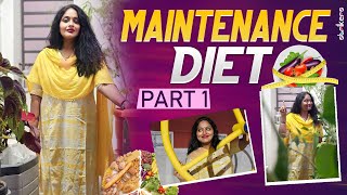 Maintenance Diet Part 1  Sruthiraagalu  Sruthi Vlogs  Strikers [upl. by Oeramed]