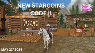 star stableNEW STARCOINS CODE MAY 27 2024 [upl. by Esinad]