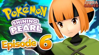 Pokemon Brilliant Diamond and Shining Pearl Walkthrough Part 6  Gym Leader Gardenia Eterna City [upl. by Ycnay]