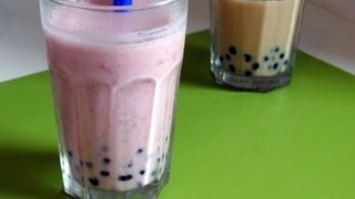 How to make BUBBLE TEA  Trà sữa trân châu  Helens Recipes [upl. by Enomyar]