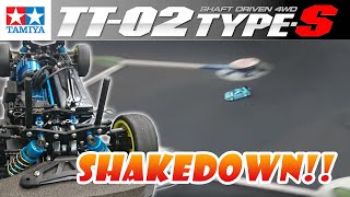 コスパ最強ラジコンカー「タミヤ TT02 TYPES」シェイクダウン！ [upl. by Ivory]