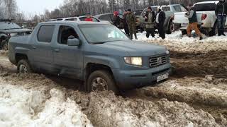 Honda Ridgeline Off road Mud amp Snow [upl. by Yllib]