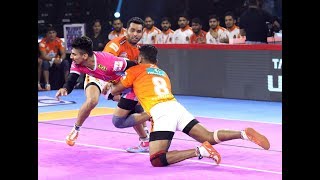 Pro Kabaddi 2019 Highlights Jaipur Pink Panthers vs Puneri Paltan [upl. by Canale]