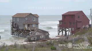 09242024 Rodanthe North Carolina  September 24 2024 Rodanthe House to Fall into ocean [upl. by Hanas]