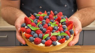 Recette de tarte aux fruits rouges simple et gourmande [upl. by Esteban]