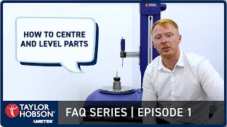 1 How to Centre and Level Parts  TALAYROND® 500 PRO FAQ Series [upl. by Halyhs650]