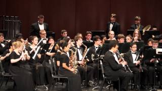 Highland Legend Moss  Troy Campus Band MSBOA District Festival 3142014 [upl. by Ysnil]