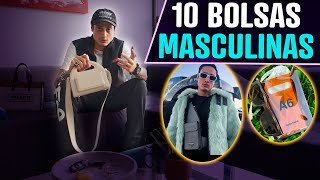 10 BOLSAS MASCULINAS INDISPENSÁVEIS [upl. by Feinstein405]