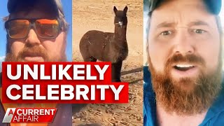 Aussie farmer becomes unlikely global TikTok star  A Current Affair [upl. by Colwin427]