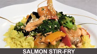 Salmon StirFry [upl. by Sherurd924]