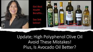 High Polyphenol Olive Oil  Avoid These Mistakes When Buying [upl. by Astrid]