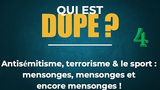 Antisémitisme terrorisme et sport  mensonges mensonges et encore des mensonges [upl. by Eugnimod252]