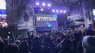 StaticX  Cold Live at Nu Metal Revolution Fest [upl. by Marlane]