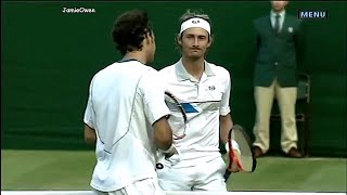 Roger Federer vs Juan Carlos Ferrero 2005 Wimbledon R4 Highlights [upl. by Legna]