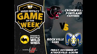 CromwellPortland vs Rockville  NFP High Impact Game of the Week [upl. by Bohman52]