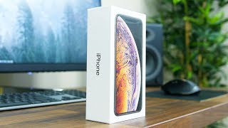 iPhone XS Max Unboxing and First Impressions [upl. by Ralyks]