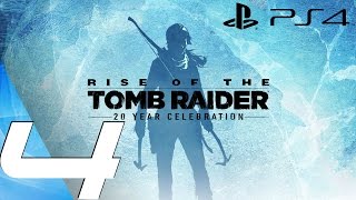 Rise of The Tomb Raider PS4  Gameplay Walkthrough Part 4  Old Copper Mine [upl. by Ahsatak]