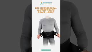 OTC LUMBOSACRAL Support Belt back brace large [upl. by Ardelle584]