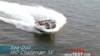 SeaDoo 180 Challenger SE 2009 HQ  By BoatTESTcom [upl. by Shurwood493]