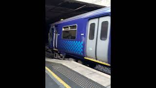 Scotrail Class 318257 departing Cambuslang operating 2L05 Larkhall  Dalmuir [upl. by Allene983]