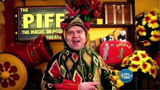 Piff the Magic Dragon joins Fox 17 Morning Mix ahead of Laughfest [upl. by Aramois869]