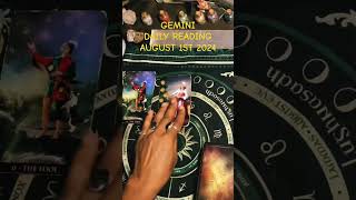 ♊️GEMINI DAILY READING 8124♊️✨Daily Horoscope Tarot Card Readings for all Zodiac Signs✨ [upl. by Eneryc803]