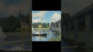 a1154 Claude Monet French 18401926 shorts art painting classical publicdomain [upl. by Uhn]