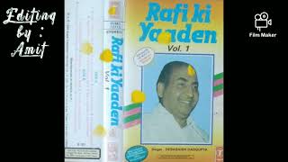 Rafi ki yaadein  vol 1  by Devashish Das Gupta [upl. by Atsirak696]