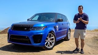 2018 Range Rover SVR Review  Better Than An X5M [upl. by Denbrook]