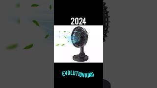 Evolution of the table fan 19402024 evolution shorts 2024 [upl. by Nirihs780]