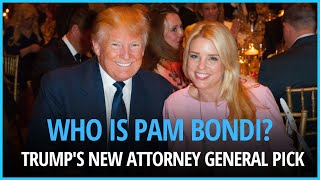 Pam Bondi EXPOSED Who is Pam Bondi Trump’s new nominee for US attorney general [upl. by Estella989]