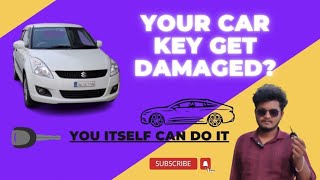 KEY REPLACEMENT SWIFT CAR VDI IN TAMILBELL ICONSWIFT VDI CAR KEY [upl. by Enetsirhc]