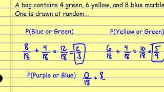 Probability  Independent and Dependent Events [upl. by Rochester]