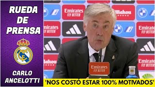 GOLEADA al BARCELONA fue clave en derrota del REAL MADRID vs VILLARREAL Ancelotti  Rueda de prensa [upl. by Vasilis]