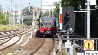 SBahn Berlin  Bahnhof Greifswalder Straße 1080p [upl. by Mcgurn]