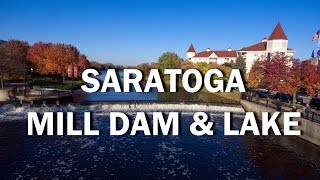 Saratoga Mill Dam amp Lake  Waukesha WI [upl. by Akinehs]