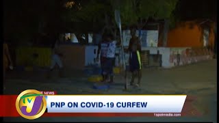 PNP on COVID19 Curfew in Jamaica  TVJ News [upl. by Antonino]