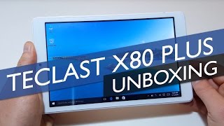 Teclast X80 Plus Unboxing  8quot Atom X5 Z8300 [upl. by Annenn800]