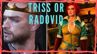 The Witcher 3 What happens if you give Triss or Radovid the crystal [upl. by Goodill]