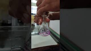 EDTA TITRATION DETERMINATION OF TOTAL HARDNESS OF WATER [upl. by Sueaddaht]