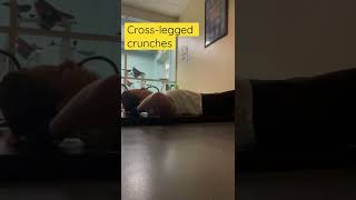 Abs  cross legged crunches [upl. by Lien]