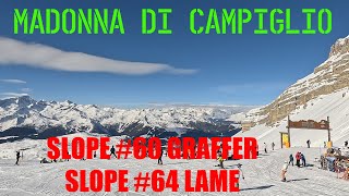 Madonna di Campiglio  SLOPE 60 GRAFFER  SLOPE 64 LAME [upl. by Cirderf]