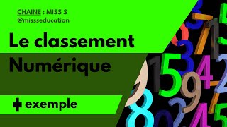 LE CLASSEMENT NUMERIQUE EXERCICES EXEMPLES PRATIQUES GESTION DE DOCUMENTS MISS Sمس إسmissseducation [upl. by Mirna]