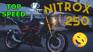 Vento Nitrox 250 top speed  review [upl. by Freiman374]