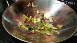 Easy way to Season Stainless steel wok pan or skillet [upl. by Farver]