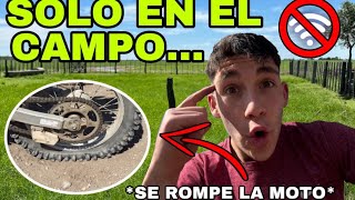 Se rompe mi moto en el medio de la nada [upl. by Nevram921]