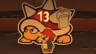 Paper Mario Color Splash Part 13 Kiwano Temple HeavyWeight Lead To Bonesation [upl. by Atilol]