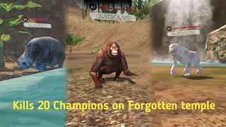 the tiger game  kills 20 champion on forgotten temple map thetigergame thetiger newvideo [upl. by Tierney]