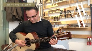 Turnstone Guitars TS Cocobolo  Alpine Spruce  Michael Watts  Workshop Sessions [upl. by Analihp]